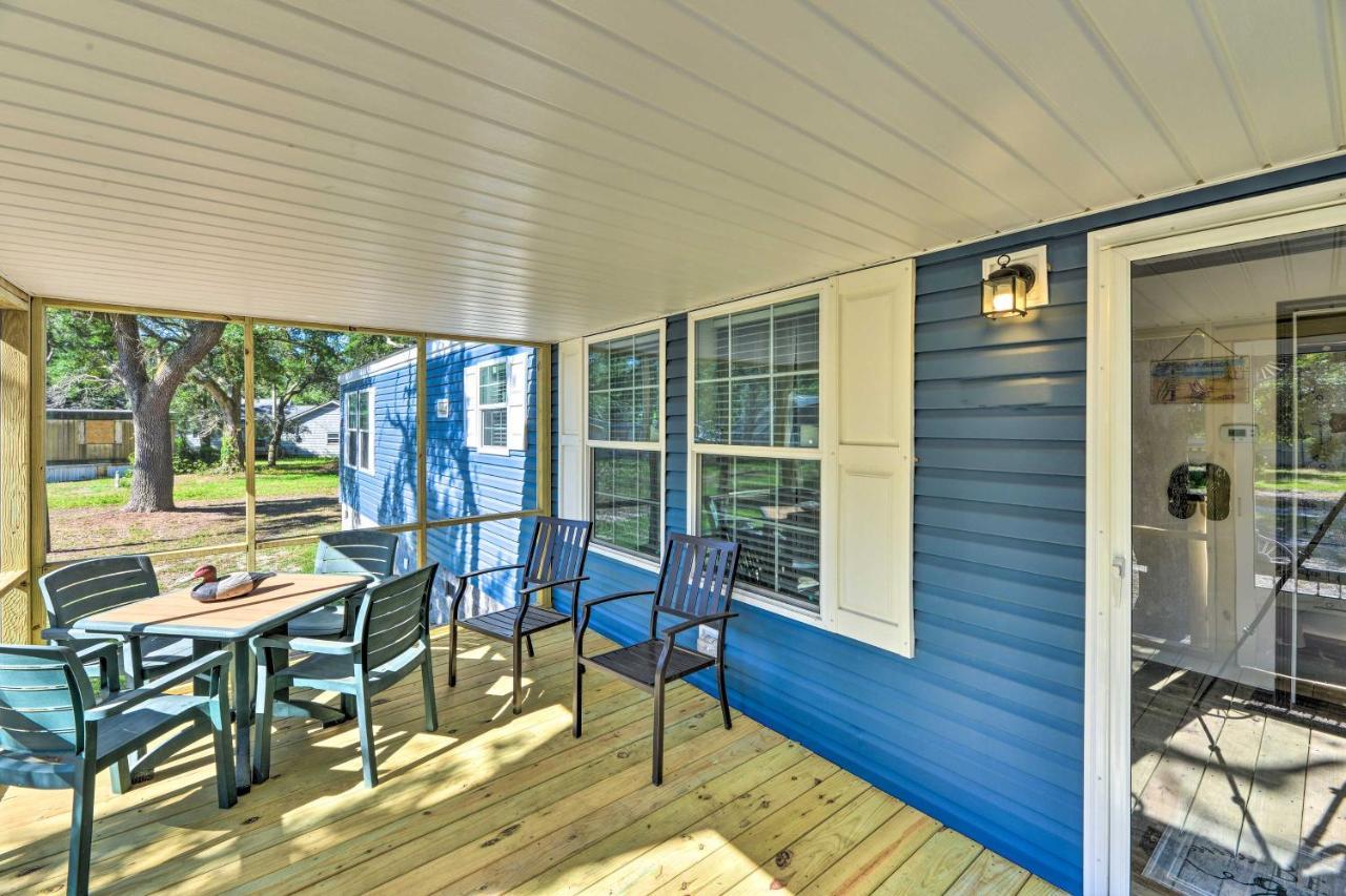 Pelican Place Coastal Cottage Walk To Back Sound Harkers Island Extérieur photo
